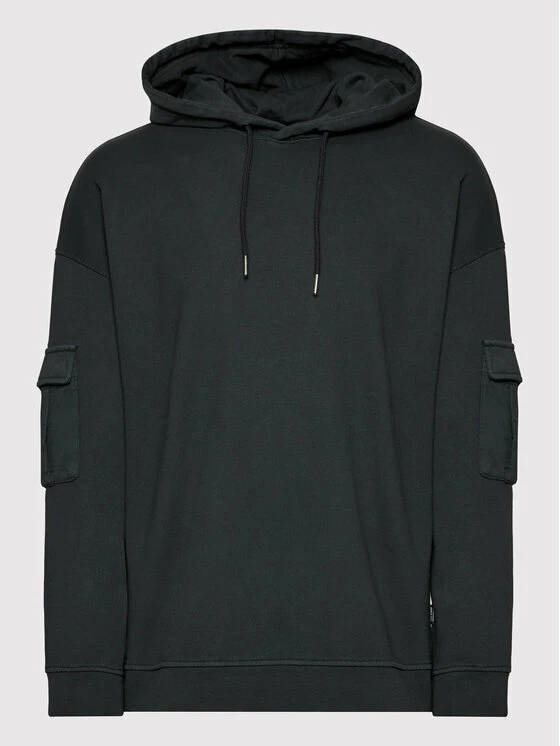 Καλύτερη πώληση 💯 Only & Sons Άνδρες Μπλούζες Χωρίς Φερμουάρ Μπλούζα Kolton 22021745 Μαύρο Relaxed Fit 🥰 - Image 5