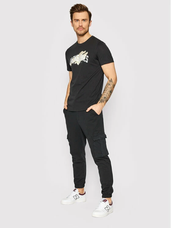 Κουπόνι 🎁 Only & Sons Άνδρες Παντελόνια Φόρμας Παντελόνι φόρμας Kolton 22021708 Μαύρο Regular Fit 🎁 - Image 2