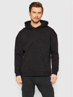 Εξοδος 🛒 Only & Sons Άνδρες Μπλούζες Χωρίς Φερμουάρ Μπλούζα Knox 22021746 Μαύρο Relaxed Fit 👍