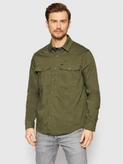 Συμφωνίες 🥰 Only & Sons Άνδρες Casual Πουκάμισα Πουκάμισο Bob 22021487 Πράσινο Regular Fit ❤️