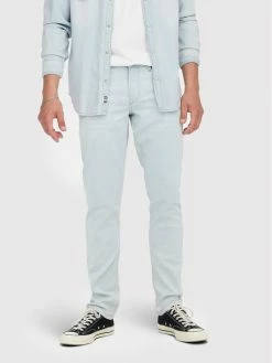 Εκπτωση 😉 Only & Sons Άνδρες Τζιν Loom 22021417 Μπλε Slim Fit 🥰