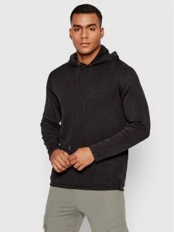 Φτηνός 🛒 Only & Sons Άνδρες Μπλούζες Χωρίς Φερμουάρ Μπλούζα Garson 22021016 Μαύρο Regular Fit 💯