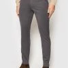 Φτηνός 😍 Only & Sons Άνδρες Παντελόνια Chinos Παντελόνι Chino Mark 22010209 Γκρι Slim Fit 🧨