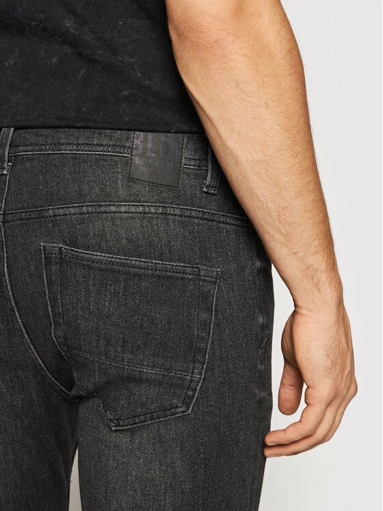 Πολύ καλή προσφορά 😀 Only & Sons Άνδρες Τζιν Loom 22020511 Μαύρο Slim Fit 👏 - Image 4