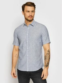 Ολοκαίνουργιο 🛒 Only & Sons Άνδρες Casual Πουκάμισα Πουκάμισο Caiden 22009885 Γκρι Slim Fit 🎉