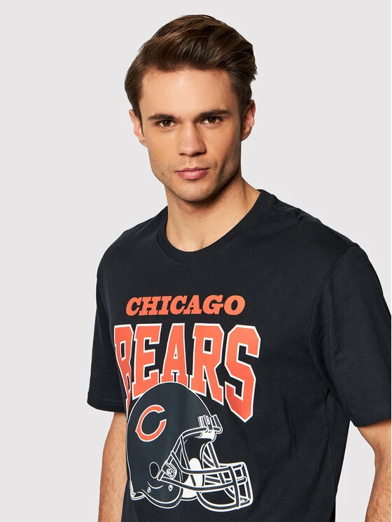 Εξοδος ✔️ Only & Sons Άνδρες T-shirts T-Shirt NFL 22021464 Σκούρο μπλε Regular Fit ✔️ - Image 4