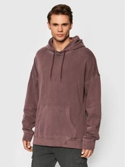 Φτηνός 🧨 Only & Sons Άνδρες Μπλούζες Χωρίς Φερμουάρ Μπλούζα Ron 22020931 Μωβ Relaxed Fit 🔔