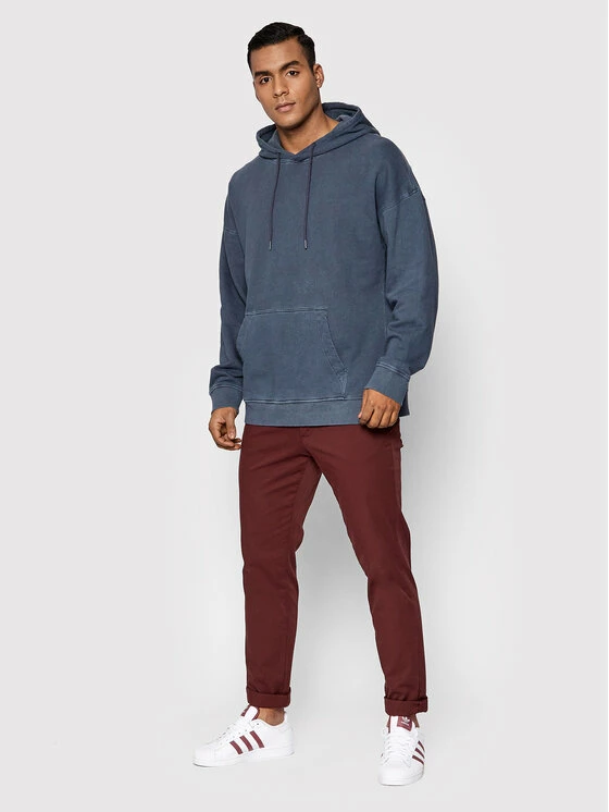 Τοπ 10 ⌛ Only & Sons Άνδρες Μπλούζες Χωρίς Φερμουάρ Μπλούζα Ron 22020931 Σκούρο μπλε Relaxed Fit 🎁 - Image 2