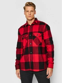 Η καλύτερη συμφωνία 👍 Only & Sons Άνδρες Casual Πουκάμισα Πουκάμισο Milo 22019854 Κόκκινο Relaxed Fit 🎉