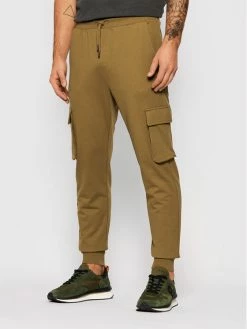 Η καλύτερη συμφωνία 🥰 Only & Sons Άνδρες Παντελόνια Φόρμας Παντελόνι φόρμας Kian 22019485 Καφέ Regular Fit ❤️