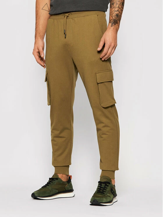 Η καλύτερη συμφωνία 🥰 Only & Sons Άνδρες Παντελόνια Φόρμας Παντελόνι φόρμας Kian 22019485 Καφέ Regular Fit ❤️