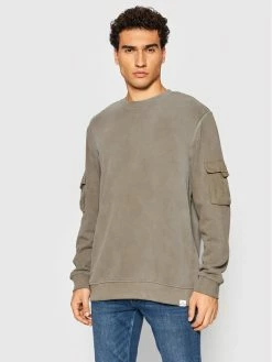 Αγορά 👏 Only & Sons Άνδρες Μπλούζες Χωρίς Φερμουάρ Μπλούζα Nino 22019096 Πράσινο Regular Fit ⭐