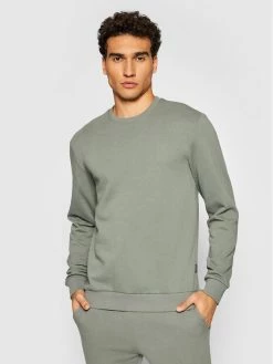 Κουπόνι 😉 Only & Sons Άνδρες Μπλούζες Χωρίς Φερμουάρ Μπλούζα Ceres 22018683 Γκρι Regular Fit 🤩