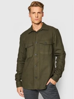 Ολοκαίνουργιο 😉 Only & Sons Άνδρες Casual Πουκάμισα Πουκάμισο Milo 22020603 Πράσινο Regular Fit 🔔