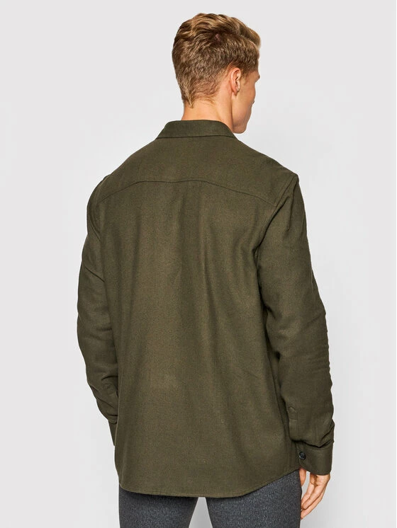 Ολοκαίνουργιο 😉 Only & Sons Άνδρες Casual Πουκάμισα Πουκάμισο Milo 22020603 Πράσινο Regular Fit 🔔 - Image 3