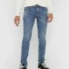 Flash Sale 🛒 Only & Sons Άνδρες Τζιν Loom 22018653 Σκούρο μπλε Slim Fit 🤩