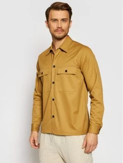 Νέος 👏 Only & Sons Άνδρες Casual Πουκάμισα Πουκάμισο Noar 22020800 Καφέ Oversize 🥰