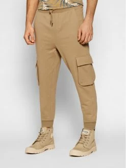 Συμφωνίες 🔥 Only & Sons Άνδρες Παντελόνια Φόρμας Παντελόνι φόρμας Kian 22019485 Καφέ Regular Fit 💯