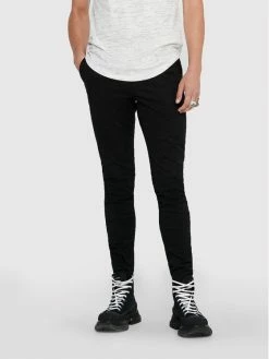 Αγορά ✨ Only & Sons Άνδρες Παντελόνια Chinos Παντελόνι Chino Cam 22016775 Μαύρο Regular Fit 🎁