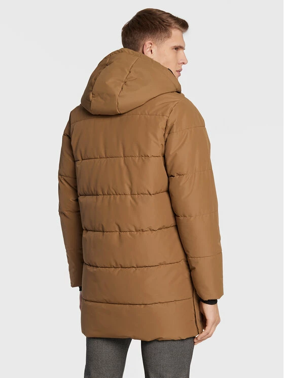 Εκπτωση 🤩 Only & Sons Άνδρες Πουπουλένια Μπουφάν Μπουφάν πουπουλένιο Carl Long Qualited 22020156 Καφέ Regular Fit 🔥 - Image 3