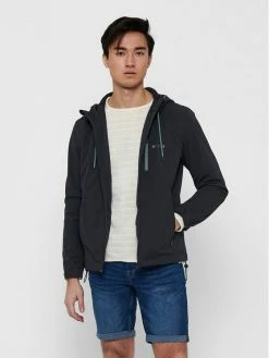 Προώθηση 🔥 Only & Sons Άνδρες Μεταβατικά Μπουφάν Μπουφάν μεταβατικό Wang 22018328 Σκούρο μπλε Regular Fit 😀