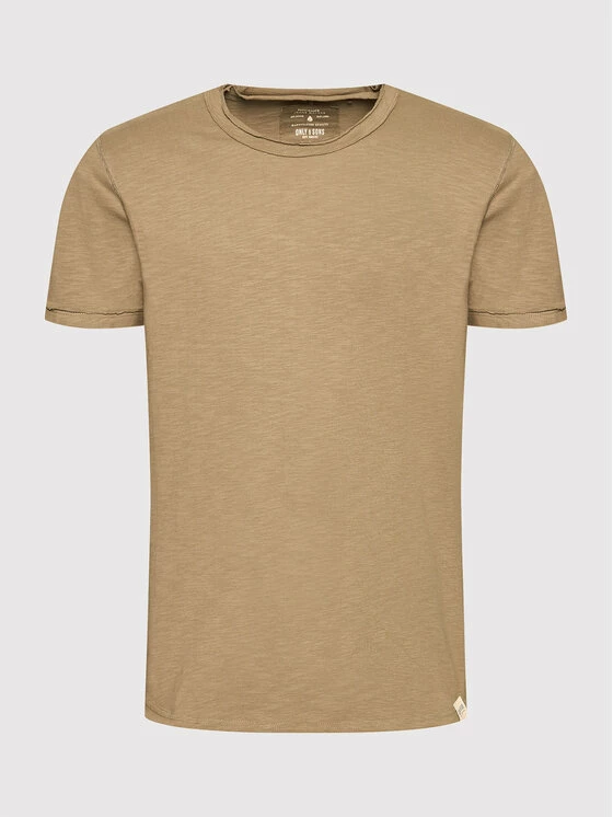 Προϋπολογισμός ✨ Only & Sons Άνδρες T-shirts T-Shirt Benne 22017822 Πράσινο Regular Fit 💯 - Image 5