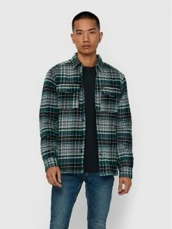 Η καλύτερη συμφωνία ✔️ Only & Sons Άνδρες Μεταβατικά Μπουφάν Μπουφάν μεταβατικό Jarred 22018217 Πράσινο Regular Fit 🔥