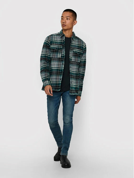 Η καλύτερη συμφωνία ✔️ Only & Sons Άνδρες Μεταβατικά Μπουφάν Μπουφάν μεταβατικό Jarred 22018217 Πράσινο Regular Fit 🔥 - Image 2