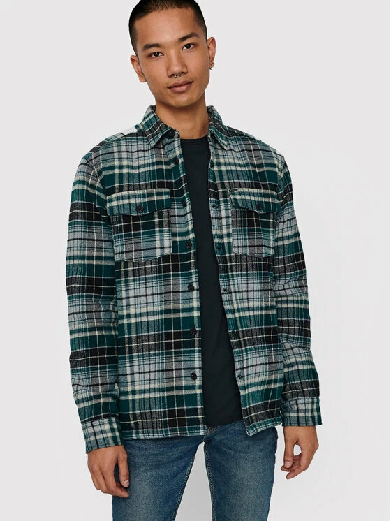 Η καλύτερη συμφωνία ✔️ Only & Sons Άνδρες Μεταβατικά Μπουφάν Μπουφάν μεταβατικό Jarred 22018217 Πράσινο Regular Fit 🔥 - Image 4