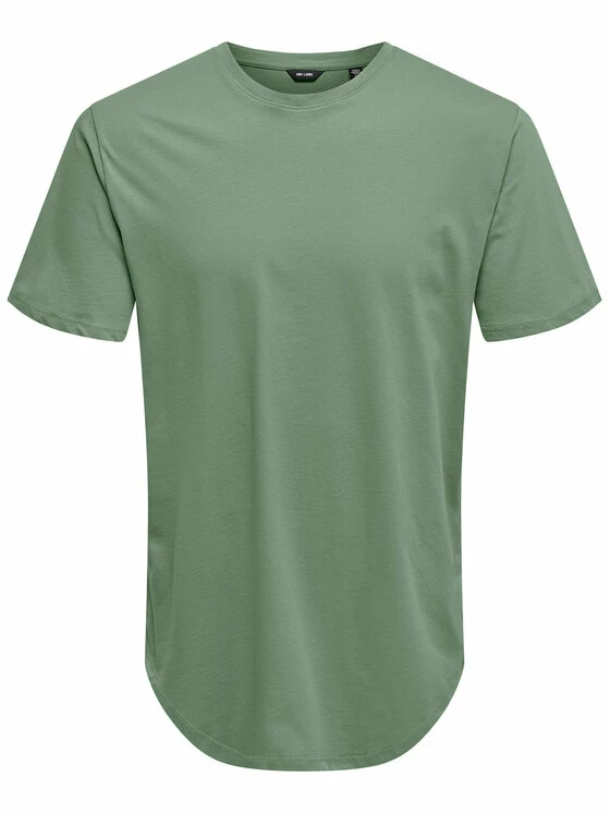 Καλύτερη πώληση 🧨 Only & Sons Άνδρες T-shirts T-Shirt Matt 22002973 Πράσινο Regular Fit 🎁 - Image 5