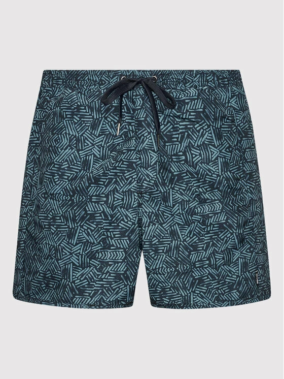 Νέος 🔥 Only & Sons Άνδρες Σορτς κολύμβησης Ted 22021838 Σκούρο μπλε Regular Fit 🛒 - Image 5