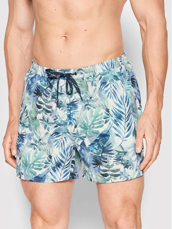 Ολοκαίνουργιο 🔥 Only & Sons Άνδρες Σορτς κολύμβησης Ted 22021837 Μπλε Regular Fit 🌟