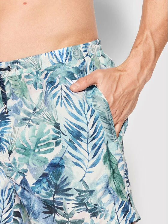 Ολοκαίνουργιο 🔥 Only & Sons Άνδρες Σορτς κολύμβησης Ted 22021837 Μπλε Regular Fit 🌟 - Image 4