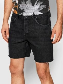 Αγορά 🛒 Only & Sons Άνδρες Τζιν Σορτς Τζιν σορτσάκια Avi 22023328 Μαύρο Regular Fit 🛒