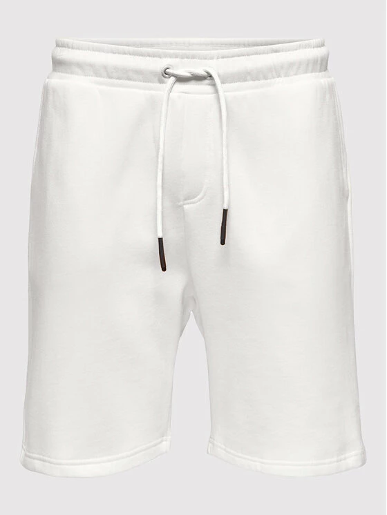 Best Pirce 👏 Only & Sons Άνδρες Αθλητικά Σορτς Αθλητικό σορτς Ceres 22019490 Λευκό Regular Fit ✔️ - Image 5