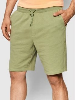 Η καλύτερη συμφωνία ⌛ Only & Sons Άνδρες Αθλητικά Σορτς Αθλητικό σορτς Neil 22015623 Πράσινο Regular Fit 🤩