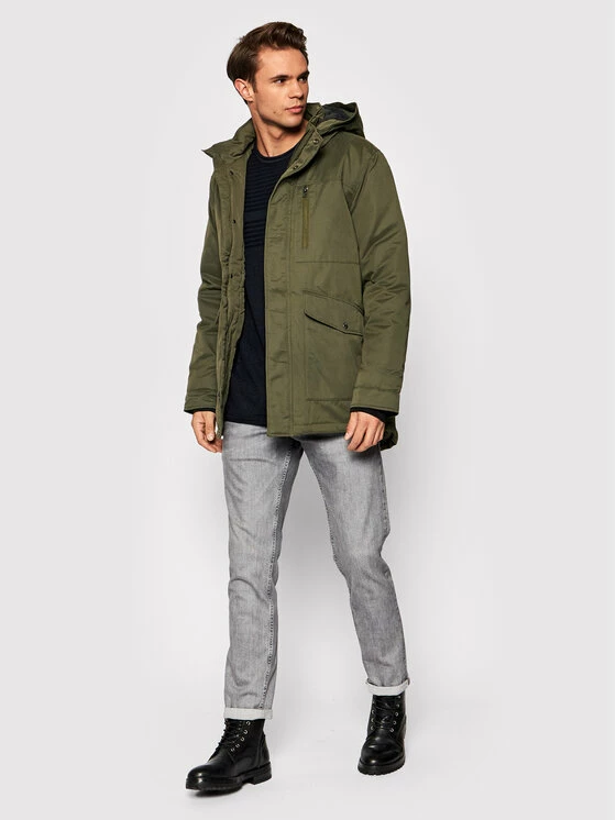 Αγορά 🤩 Only & Sons Άνδρες Μπουφάν Παρκά Parka Elliot 22019342 Πράσινο Regular Fit ✔️ - Image 2
