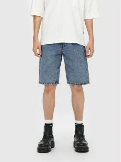 Flash Sale 🌟 Only & Sons Άνδρες Τζιν Σορτς Τζιν σορτσάκια Avi 22021908 Μπλε Regular Fit ⌛