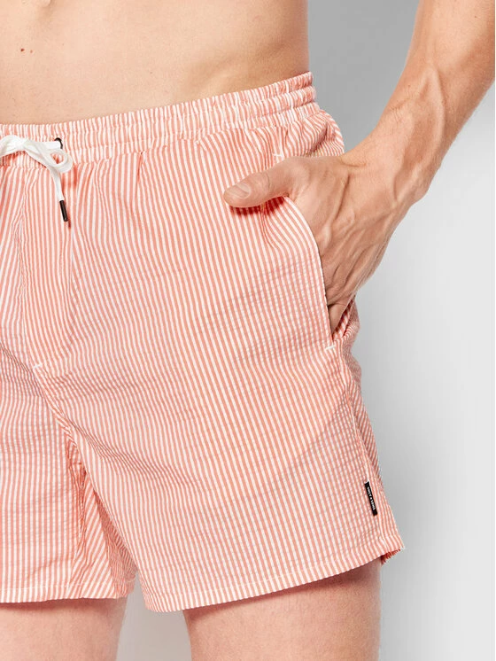 Φτηνός 🌟 Only & Sons Άνδρες Σορτς κολύμβησης Ted 22021841 Ροζ Regular Fit 🔥 - Image 4