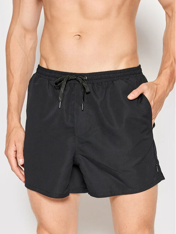 Εξοδος 😉 Only & Sons Άνδρες Σορτς κολύμβησης Ted 22021832 Μαύρο Regular Fit ✔️