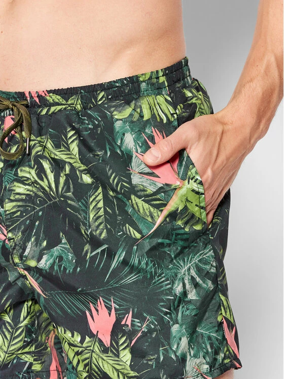 Το φθηνότερο 🌟 Only & Sons Άνδρες Σορτς κολύμβησης Ted 22021834 Μαύρο Regular Fit 🎉 - Image 4