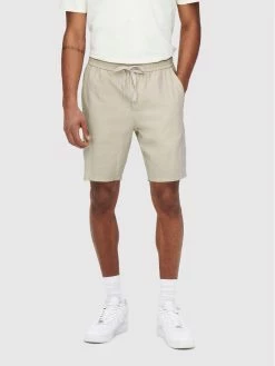 Flash Sale 😀 Only & Sons Άνδρες Υφασμάτινα Σορτς Σορτς υφασμάτινο Linus 22021824 Μπεζ Regular Fit 😉