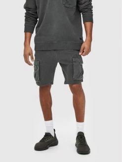 Ολοκαίνουργιο ✨ Only & Sons Άνδρες Αθλητικά Σορτς Αθλητικό σορτς Nicky 22019126 Γκρι Regular Fit ✔️