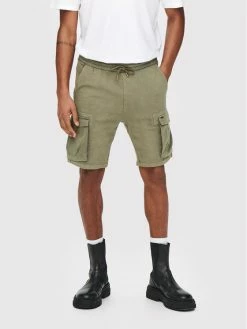 Καλύτερη πώληση ❤️ Only & Sons Άνδρες Αθλητικά Σορτς Αθλητικό σορτς Nicky 22019126 Καφέ Regular Fit ❤️