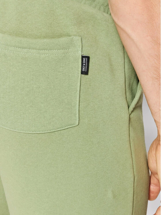 Best Pirce 🤩 Only & Sons Άνδρες Αθλητικά Σορτς Αθλητικό σορτς Ceres 22019490 Πράσινο Regular Fit 🛒 - Image 4
