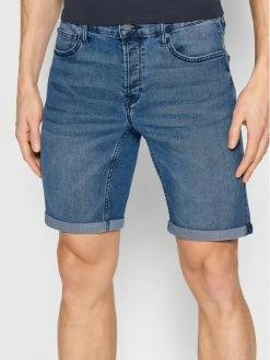 Συμφωνίες ✨ Only & Sons Άνδρες Τζιν Σορτς Τζιν σορτσάκια Ply 22020754 Μπλε Regular Fit 🛒