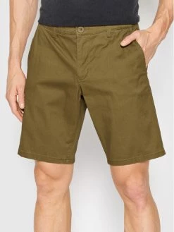 Τοπ 10 ❤️ Only & Sons Άνδρες Υφασμάτινα Σορτς Σορτς υφασμάτινο Cam 22018237 Πράσινο Regular Fit ⭐