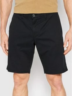 ΧΟΝΔΡΙΚΟ ΕΜΠΟΡΙΟ ⌛ Only & Sons Άνδρες Υφασμάτινα Σορτς Σορτς υφασμάτινο Cam 22018237 Μαύρο Regular Fit 👍