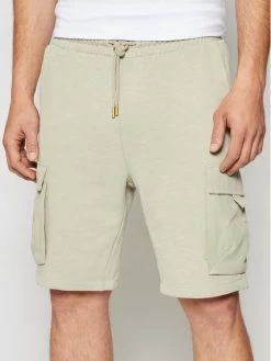 Κουπόνι 🥰 Only & Sons Άνδρες Υφασμάτινα Σορτς Σορτς υφασμάτινο Nicky 22019126 Γκρι Regular Fit 🔔