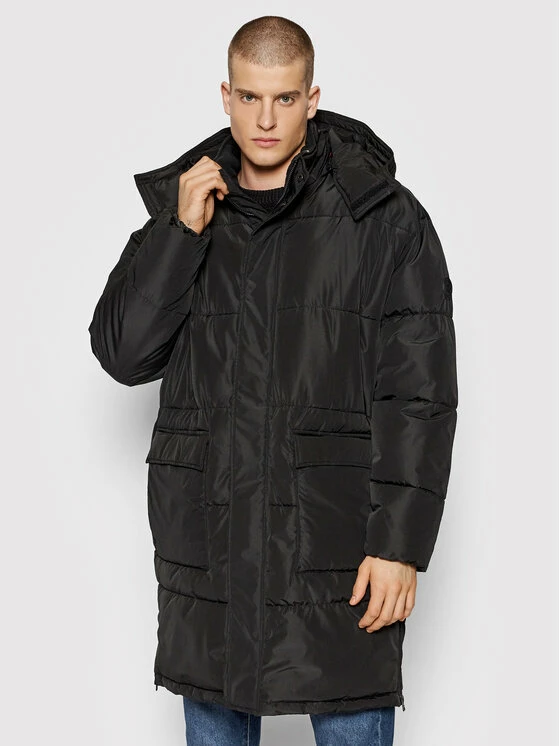 Κουπόνι 💯 Only & Sons Άνδρες Πουπουλένια Μπουφάν Μπουφάν πουπουλένιο Miroslav 22019967 Μαύρο Regular Fit ✨